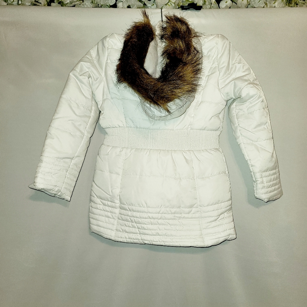 White Hooded Kids jackets Various sizes - Picture 2 of 8